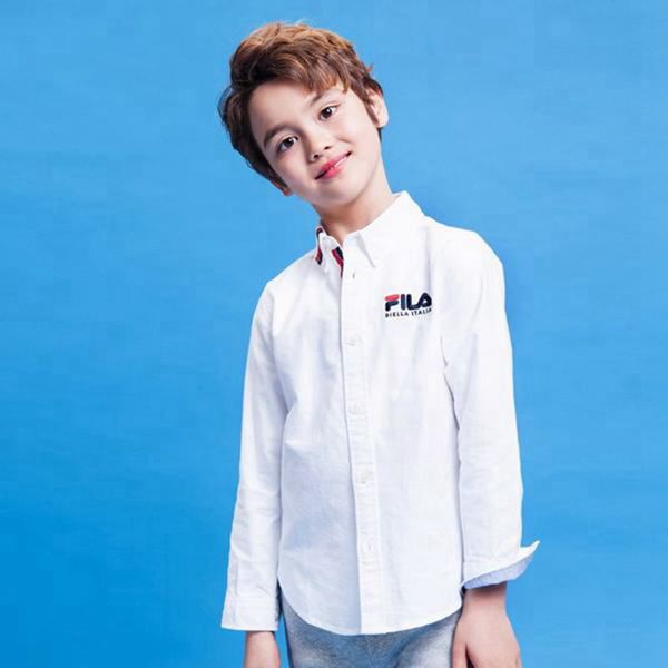 Camisas Fila Niños Blancas - Oxford L/S - España 897321EML